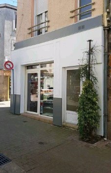 Rénovation de façade de local commercial à Montpellier – vue latérale