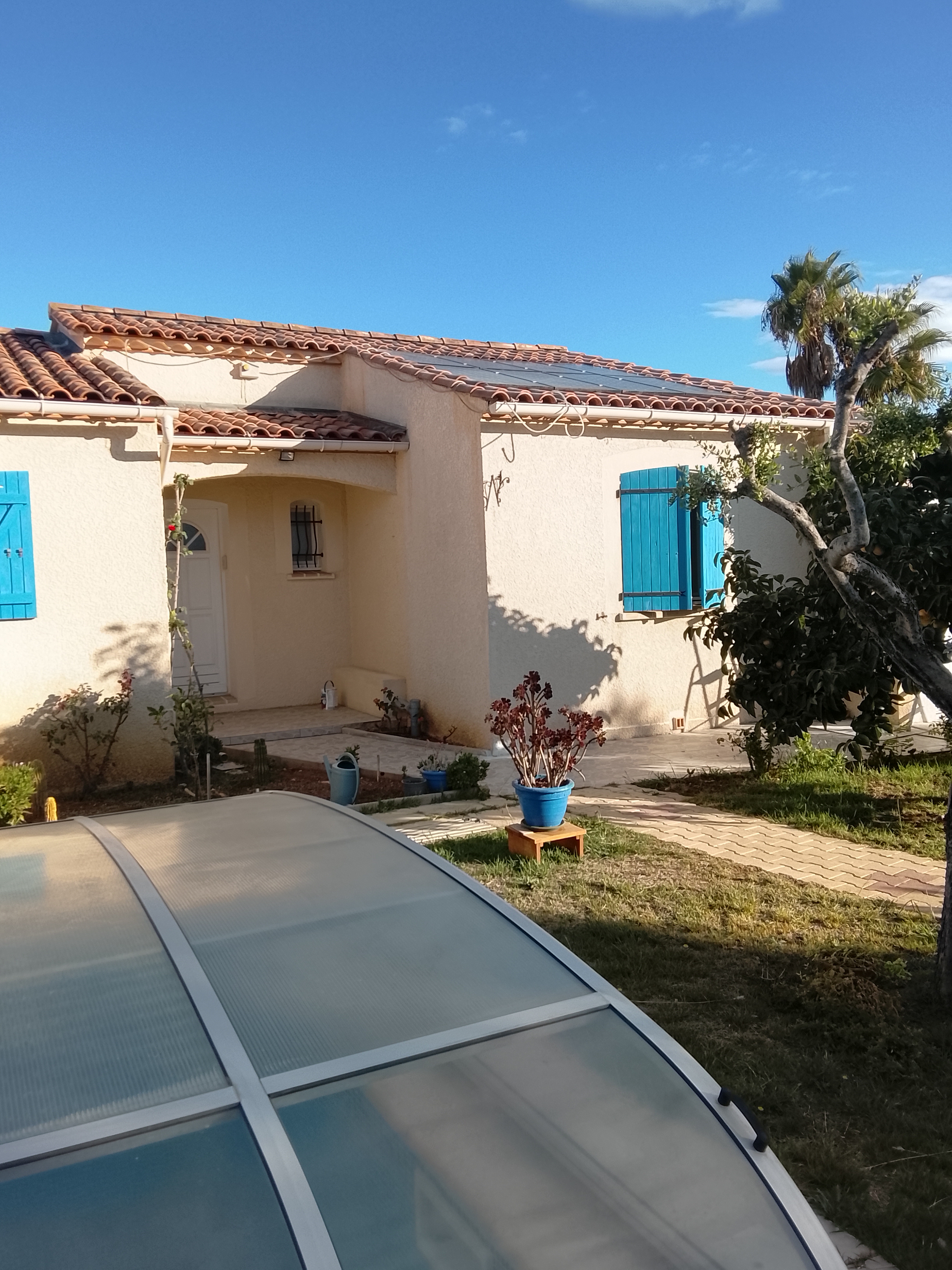 Photo après rénovation des façades à Le Crès